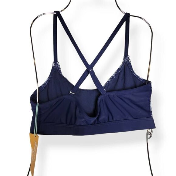 Kona Sol  Paisley Bandeau Bikini Top Small - Picture 2 of 3